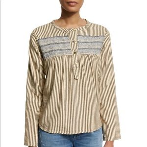 Current Elliot long sleeve blouse
